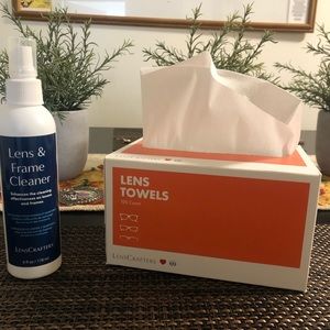 NEW!!! LenCrafters EyeGlass Cleaning Set